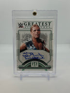 2024 Panini National Treasures WWE Shawn Michaels #WG-SHM - Greatest Signatures Emerald 5/5 - Raw - front