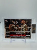 02 2025 Topps Now Roman Reigns / The Rock #3 - 2025 Topps Now Roman Reigns / The Rock #3 - Raw - front