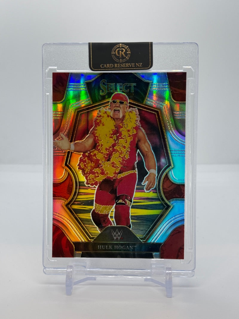 2023 Panini Select WWE Hulk Hogan #130 - Premier Level Silver - Raw - front