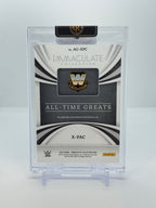 2022 Panini Immaculate Collection WWE X-Pac #AG-XPC - All Time Greats Auto /75 - Raw - back