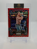 2024 Panini Prizm WWE John Cena #156 - Ruby Wave Prizm - Raw - front