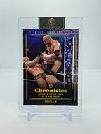 2022 Panini Chronicles WWE Triple H #HHH-49 - It's All About The Game - Raw - front