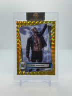 01 2025 Topps Chrome WWE Karl Anderson #79 - Gold Geometric Refractor /50 - 2025 Topps Chrome WWE Karl Anderson #79 - Gold Geometric Refractor /50 - Raw - front