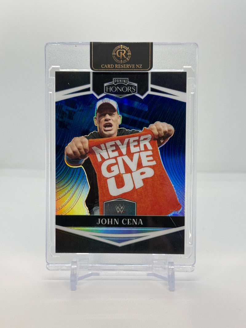 2023 Panini Chronicles WWE John Cena #328 - Honours Blue 75/99 - Raw - front