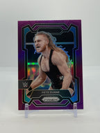2024 Panini Prizm WWE Pete Dunne #131 - Purple Prizm 023/149 - Raw - front
