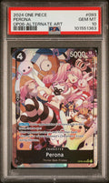 2024 One Piece Perona Alternate Art OP06-093 – PSA 10 — PSA cert 101551363 — front