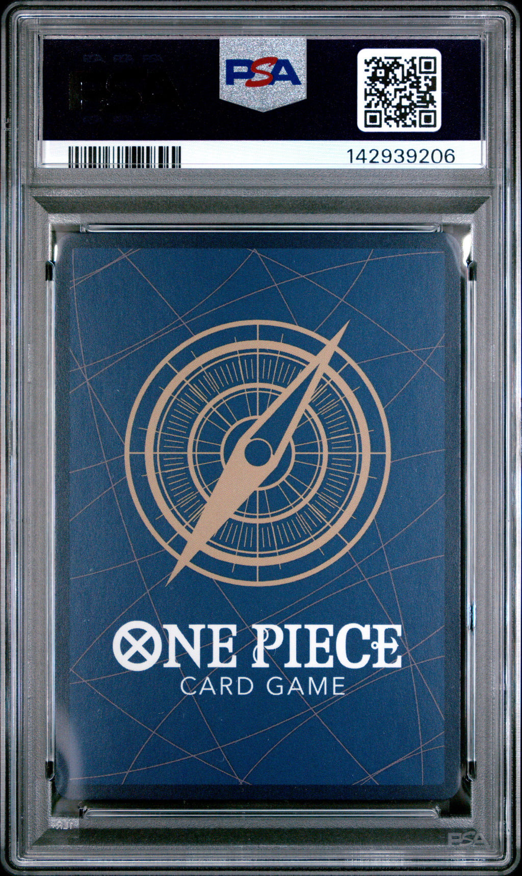 2025 One Piece Shanks 3rd Anniversary Silver OP09-004 – PSA 9 — PSA cert 142939206 — back